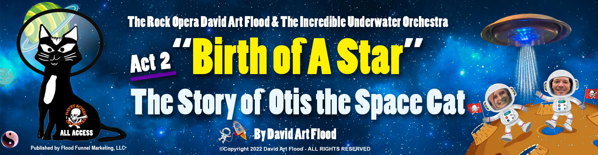 Birth of A Star - The Story of Otis the Space Cat